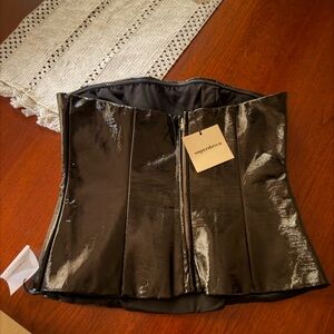 Superdown Black Corset